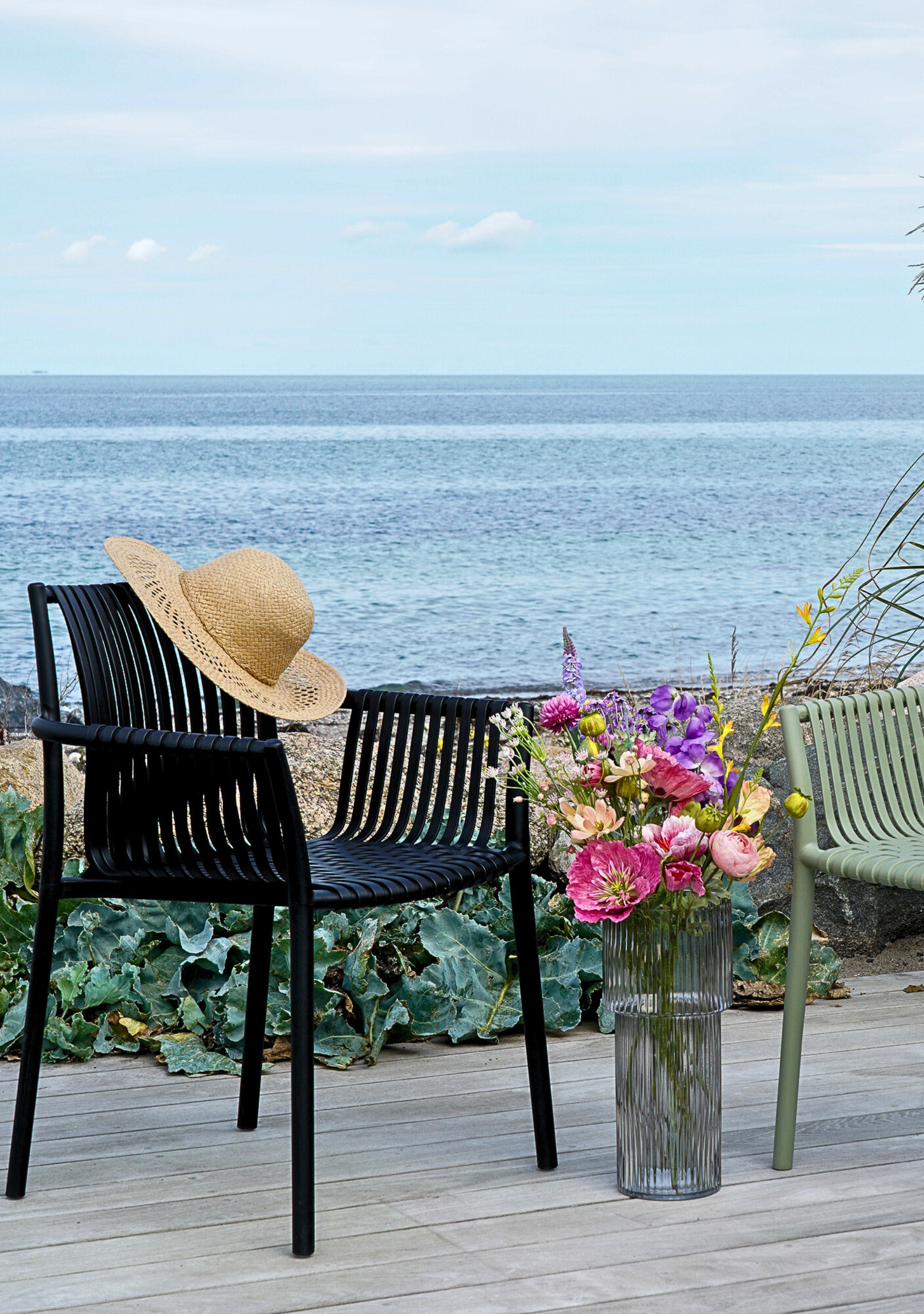 Tulsa Garden Chair – Set of 4, Black - Elara Maison