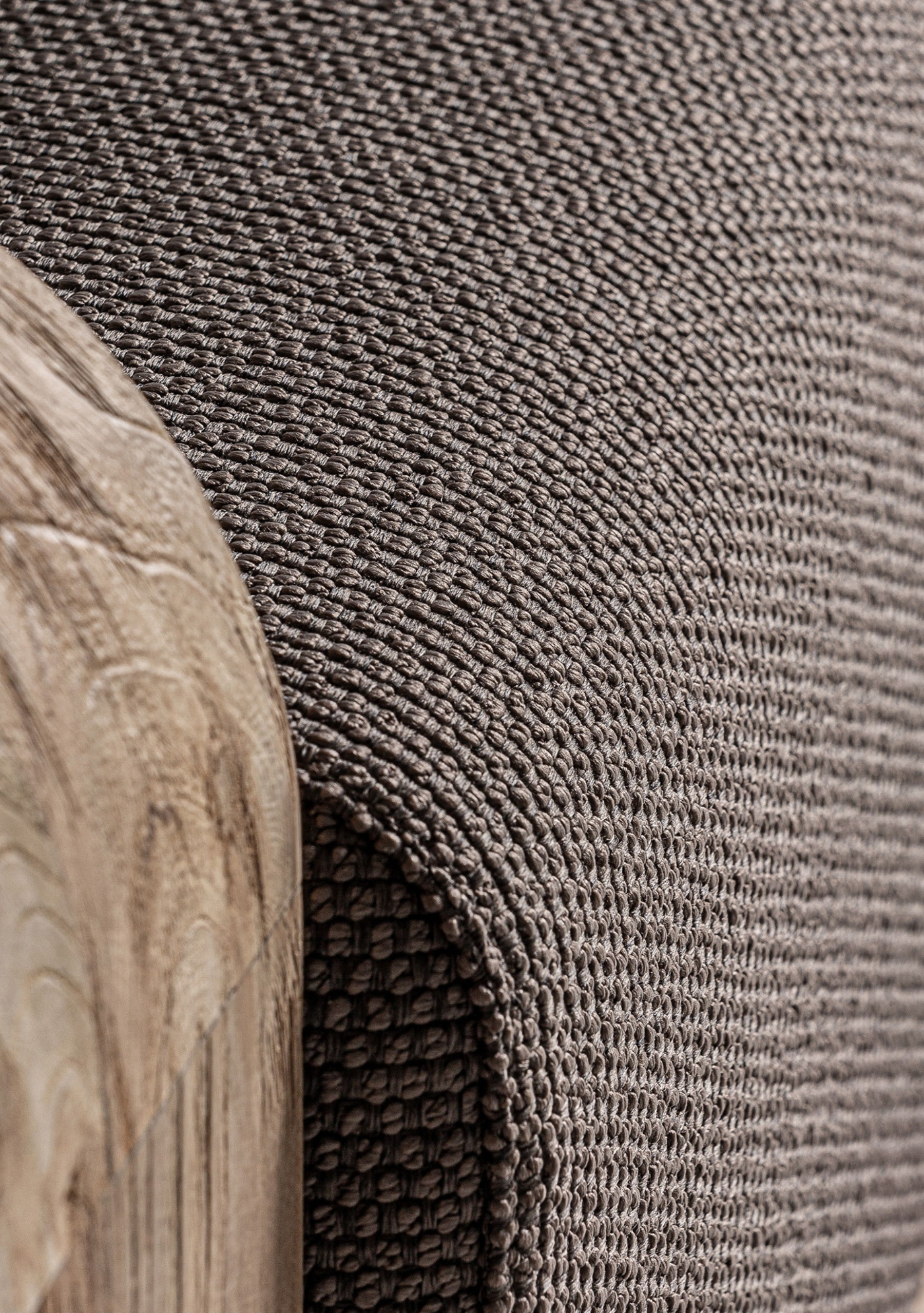 Corba Outdoor Armchair – Brown - Elara Maison
