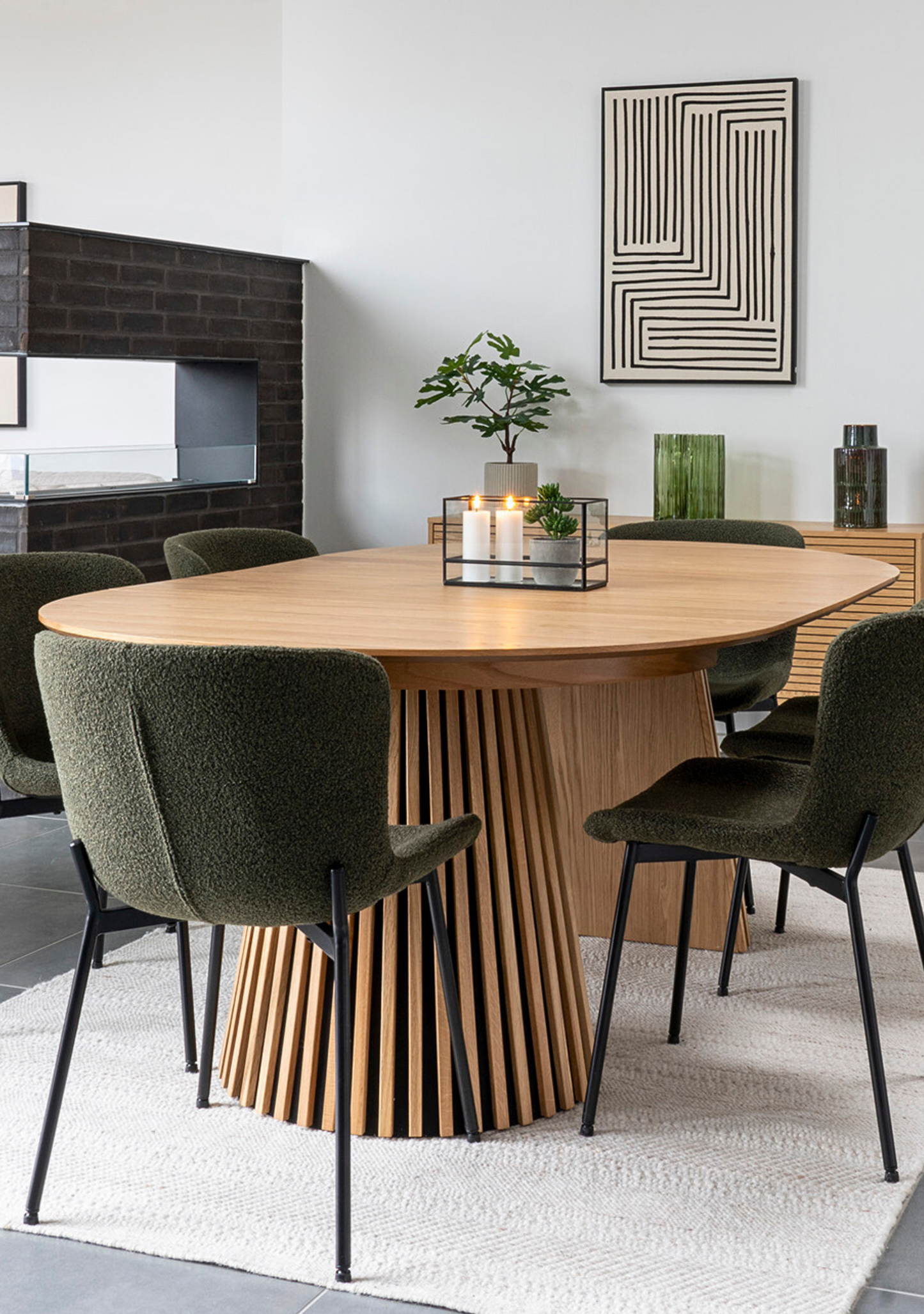 Osaka Dining Table - Elara Maison