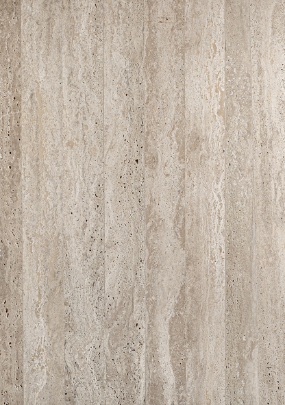 Thiennes Travertine Dining Table – Light Brown - Elara Maison