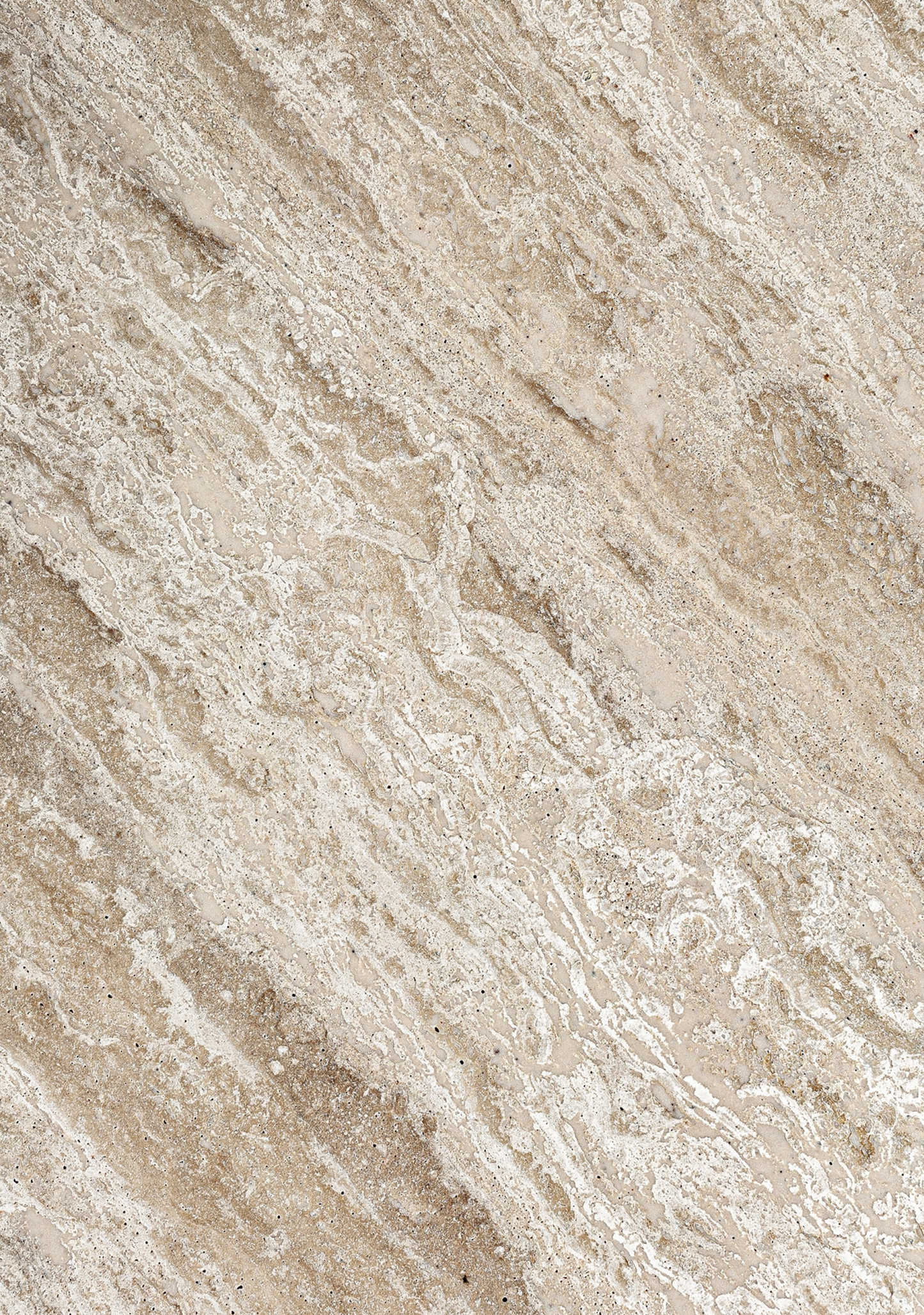 Thiennes Travertine Dining Table – Light Brown - Elara Maison