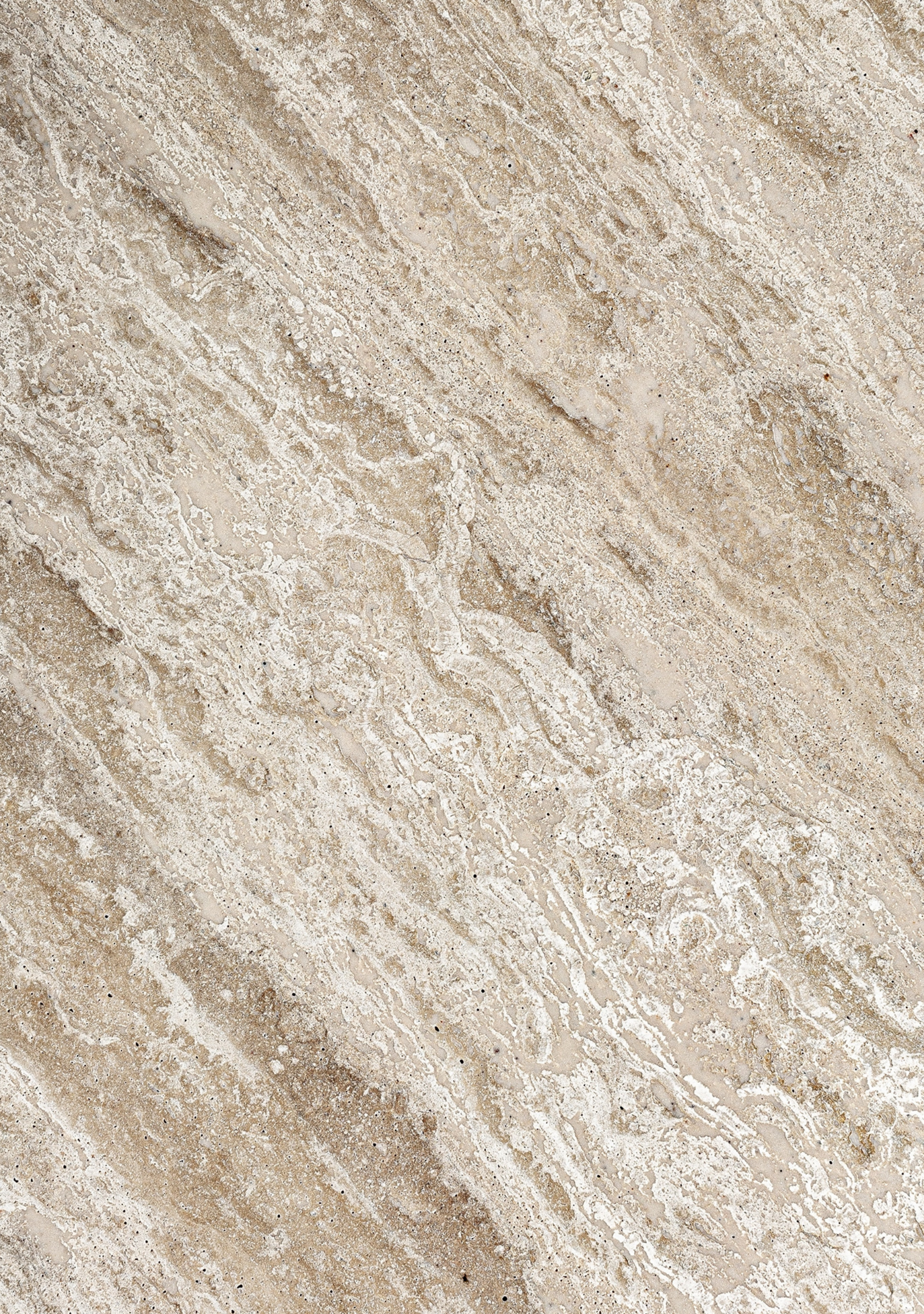 Thiennes Travertine Dining Table – Light Brown - Elara Maison