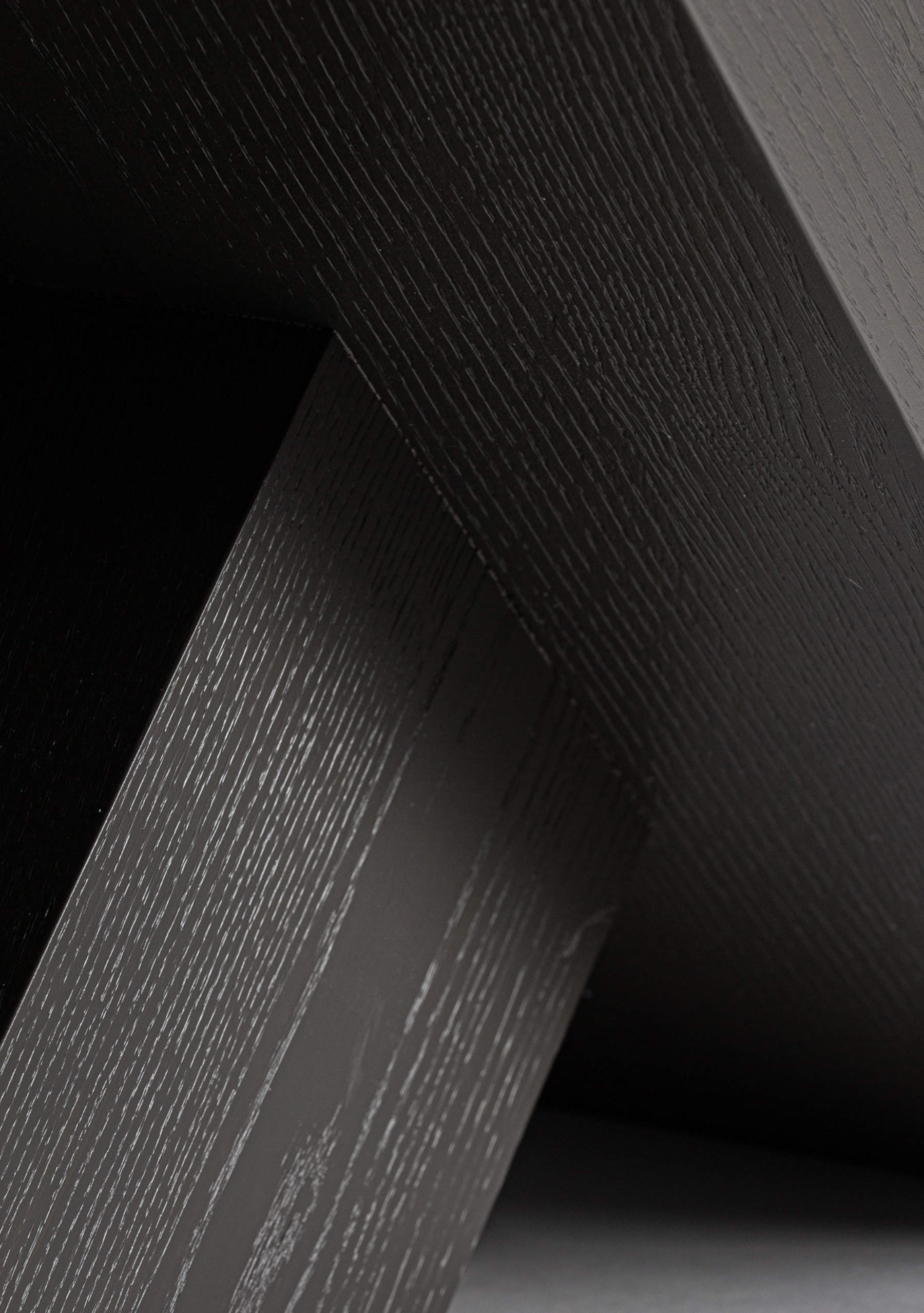 Yvore Dining Table – Black Oak - Elara Maison