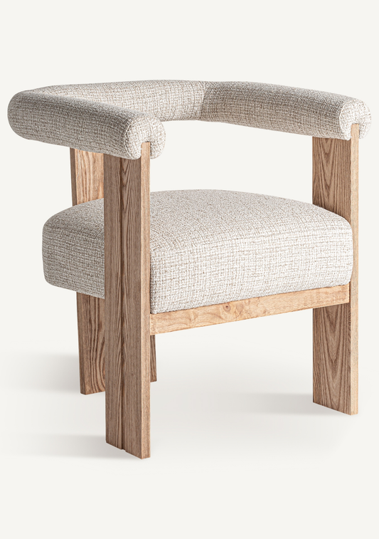 Ustka Dining Chair – White Oak
