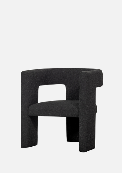 Tiwa Dark Grey Armchair