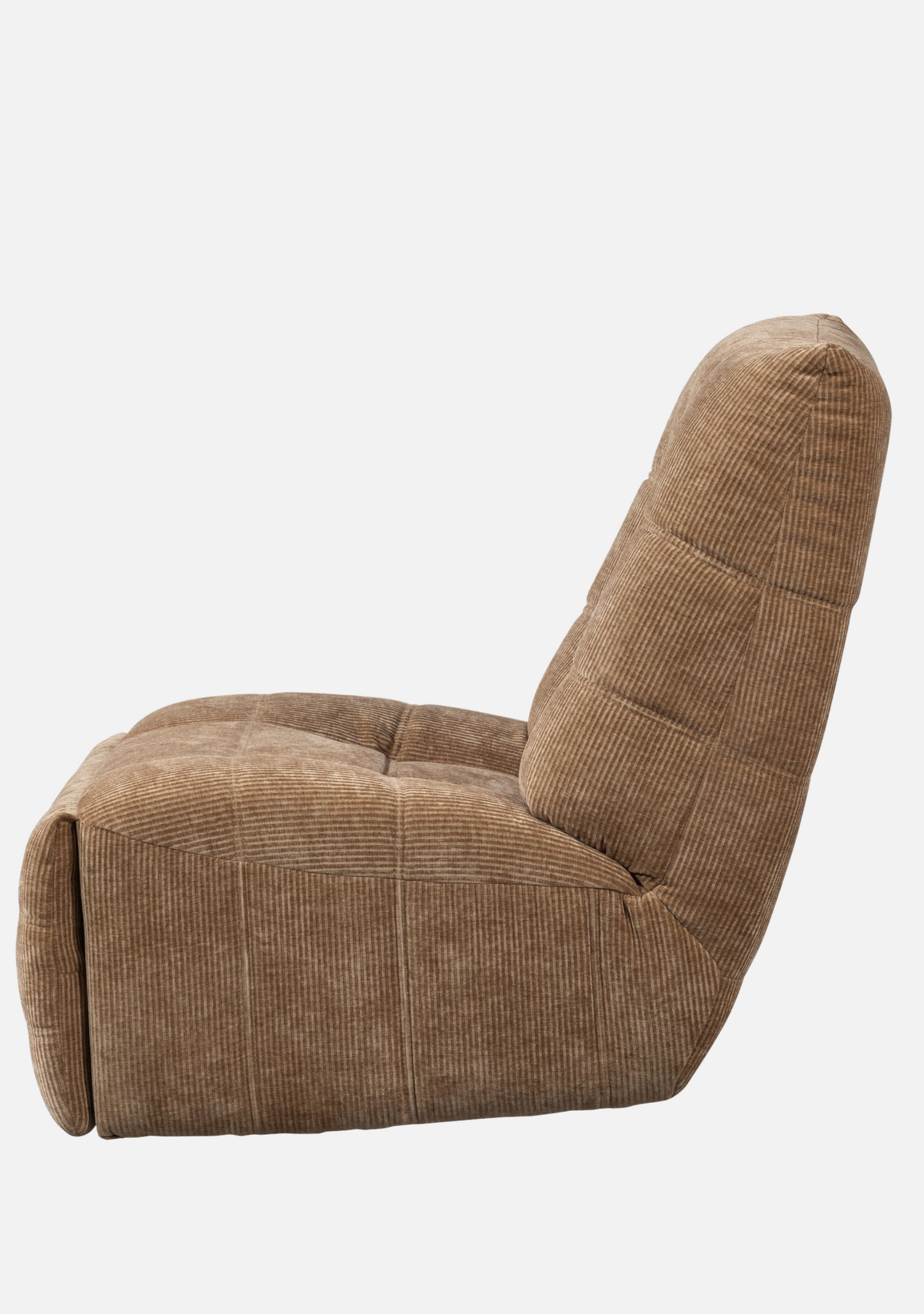 Hein Electric Recliner – Light Brown Woven Rib