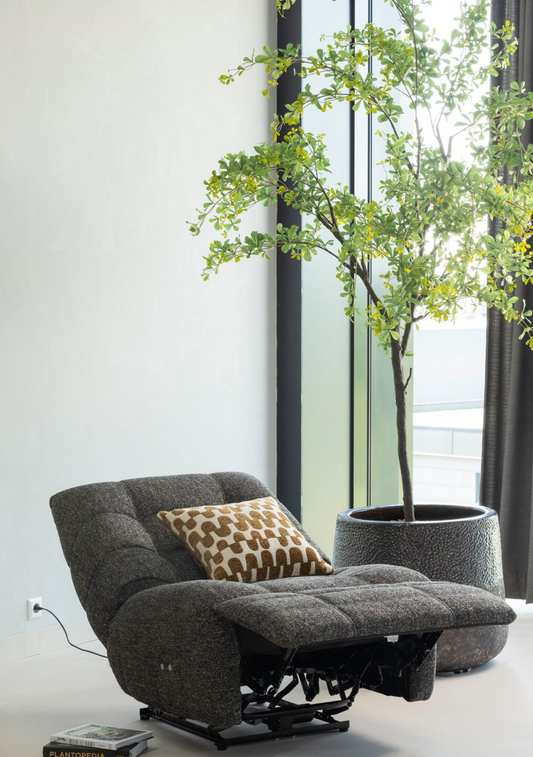 Hein Electric Recliner – Anthracite Mélange