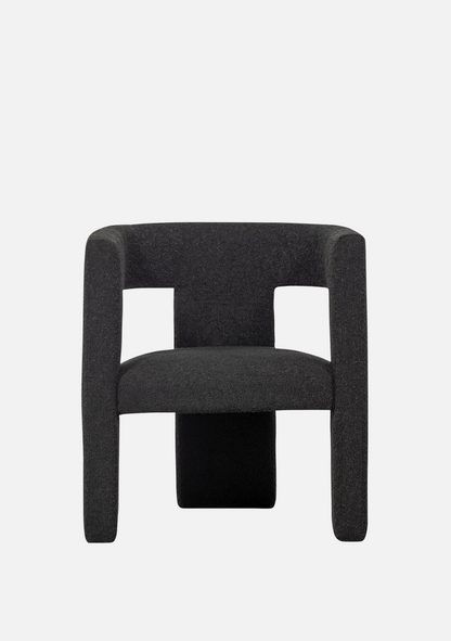 Tiwa Dark Grey Armchair