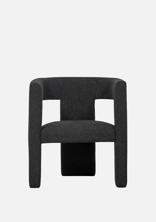 Tiwa Dark Grey Armchair