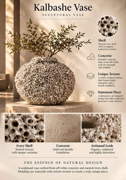 Kalbashe Sculptural Vase