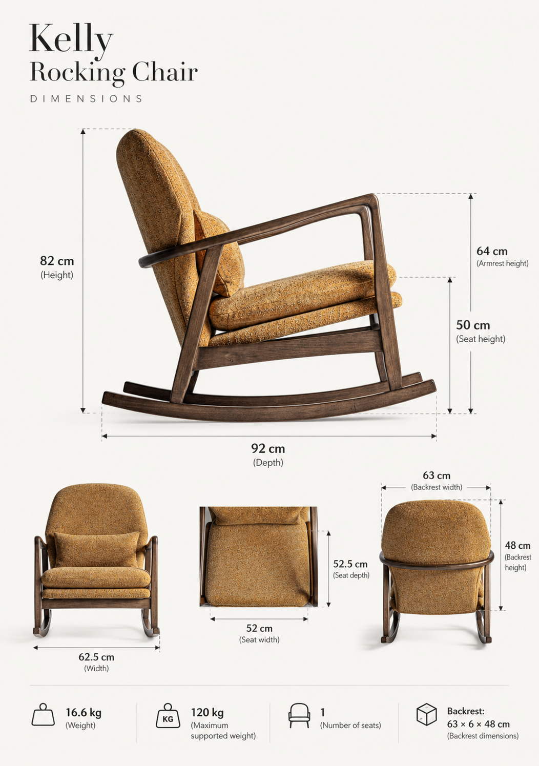 Kelly Rocking Chair