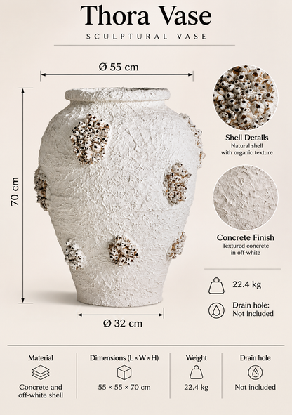 Thora Sculptural Vase