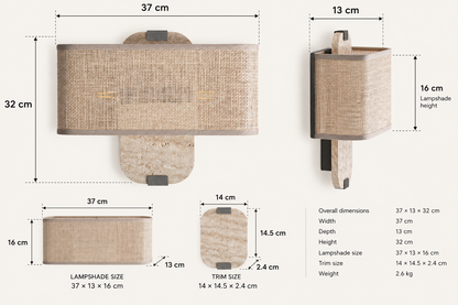 Absco Marble Sconce