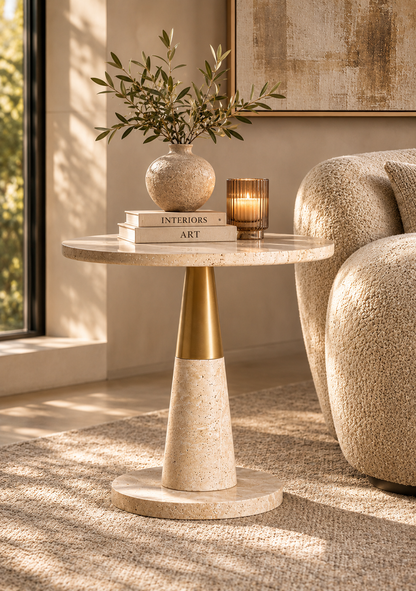 Rust Side Table