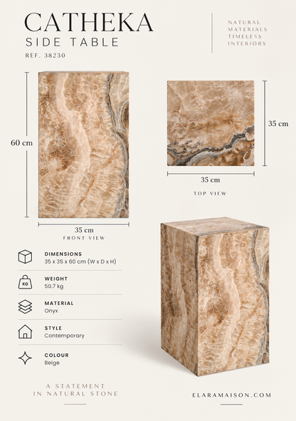 Catheka Natural Onyx