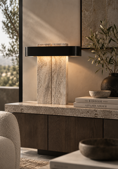 Kira Marble Lamp