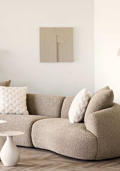 Dali Bouclé Sofa - Elara Maison
