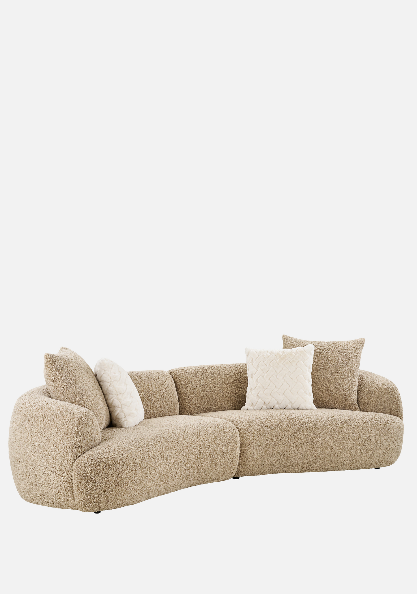 Dali Bouclé Sofa - Elara Maison