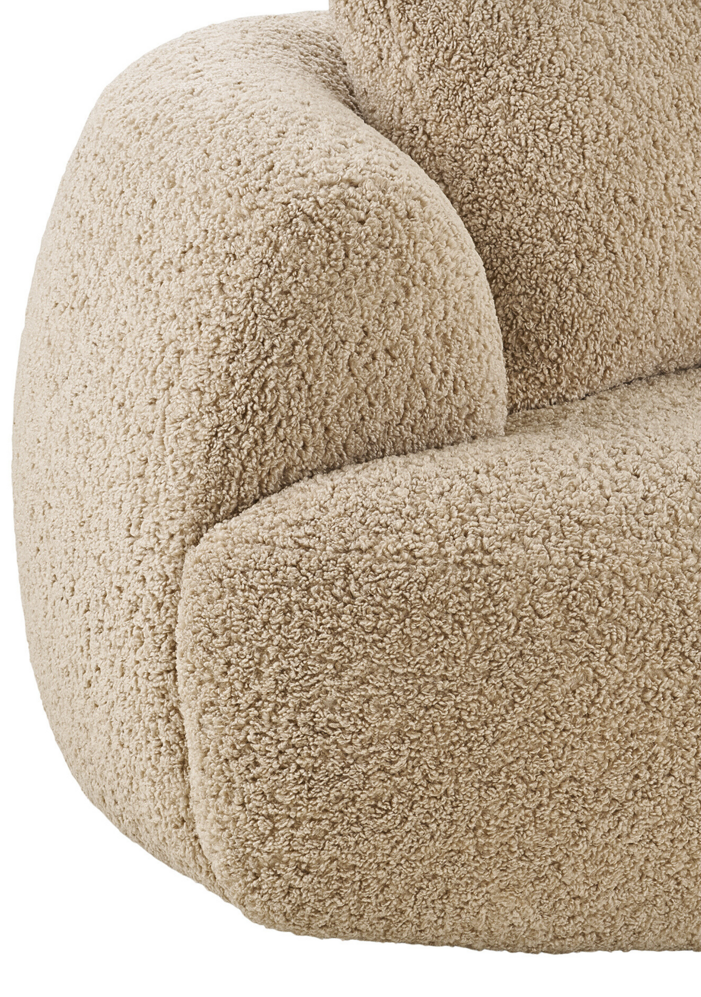 Dali Bouclé Sofa - Elara Maison