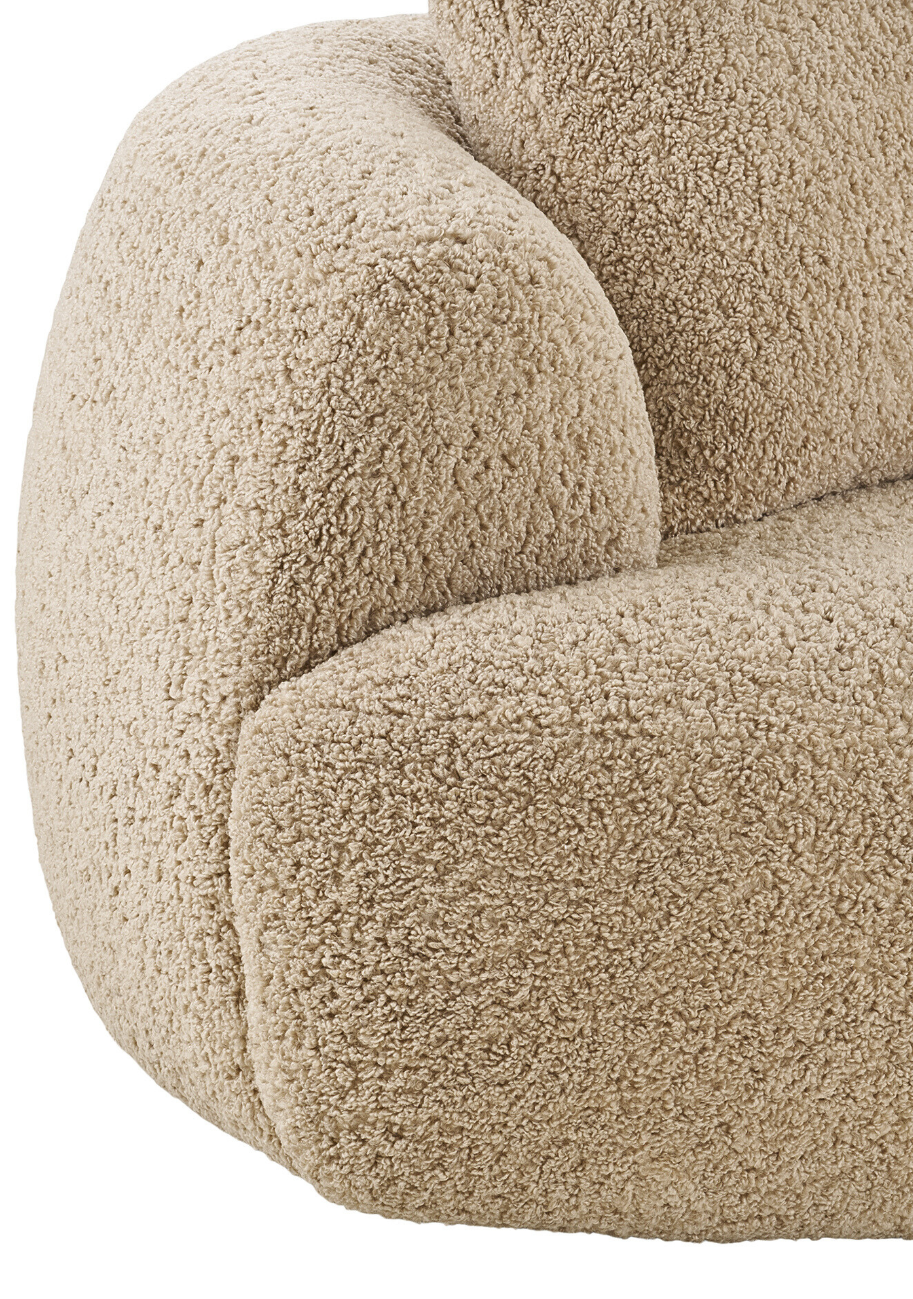 Dali Bouclé Sofa - Elara Maison